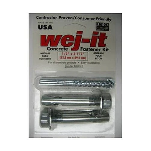 1/2 Inch X 3-1/2 Inch Wood Decking Anchor Kit - Model Db1232