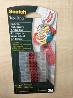 Pop Up Tape Refill - 90c Tape Strips For Easy Application