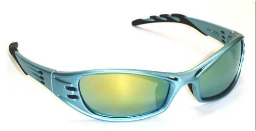 Yellow Safety Sunglasses With Impact-resistant Lenses And Uv Protection