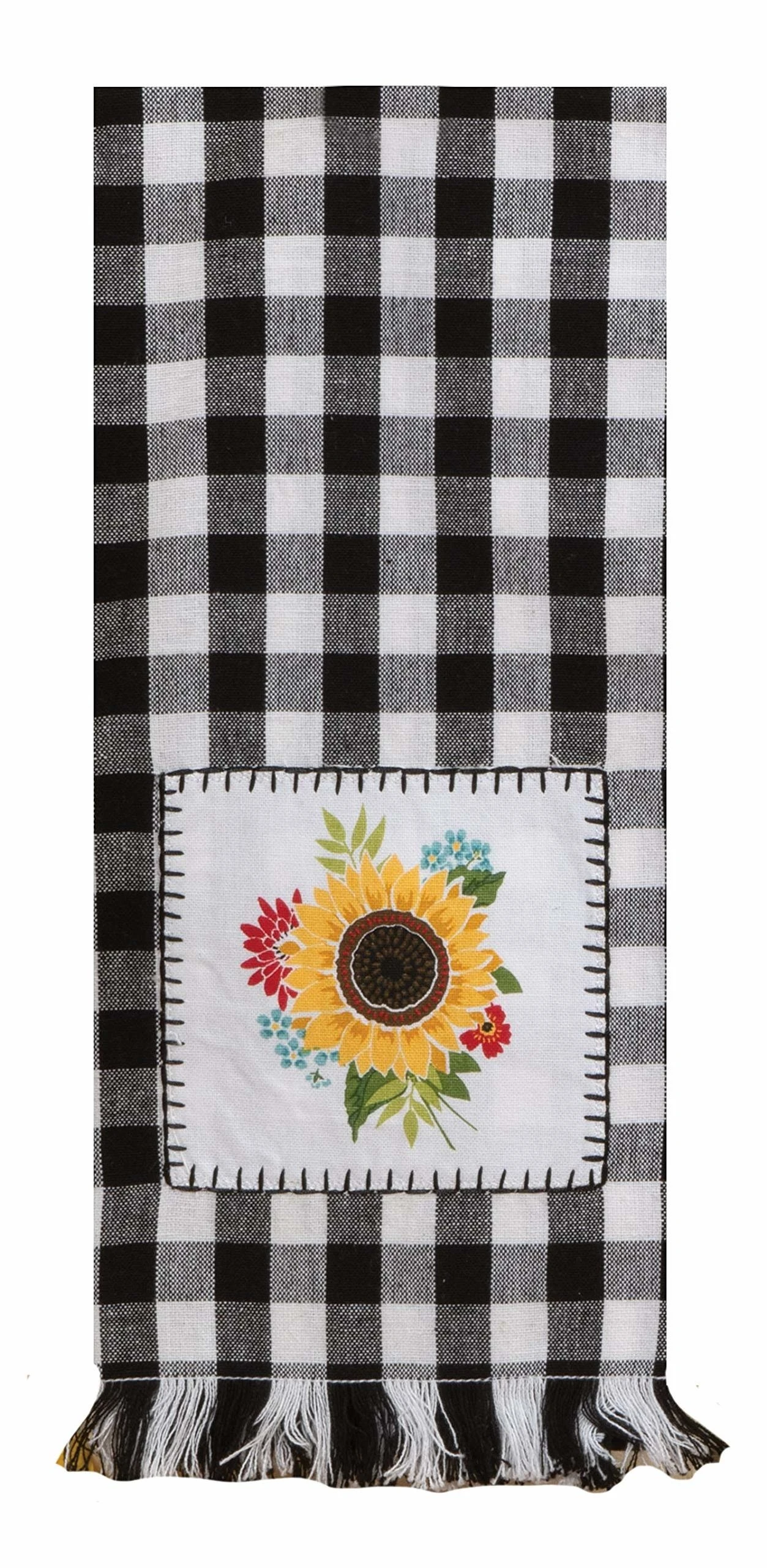 Tea Towel - Vibrant Floral Design For Kitchen And Home