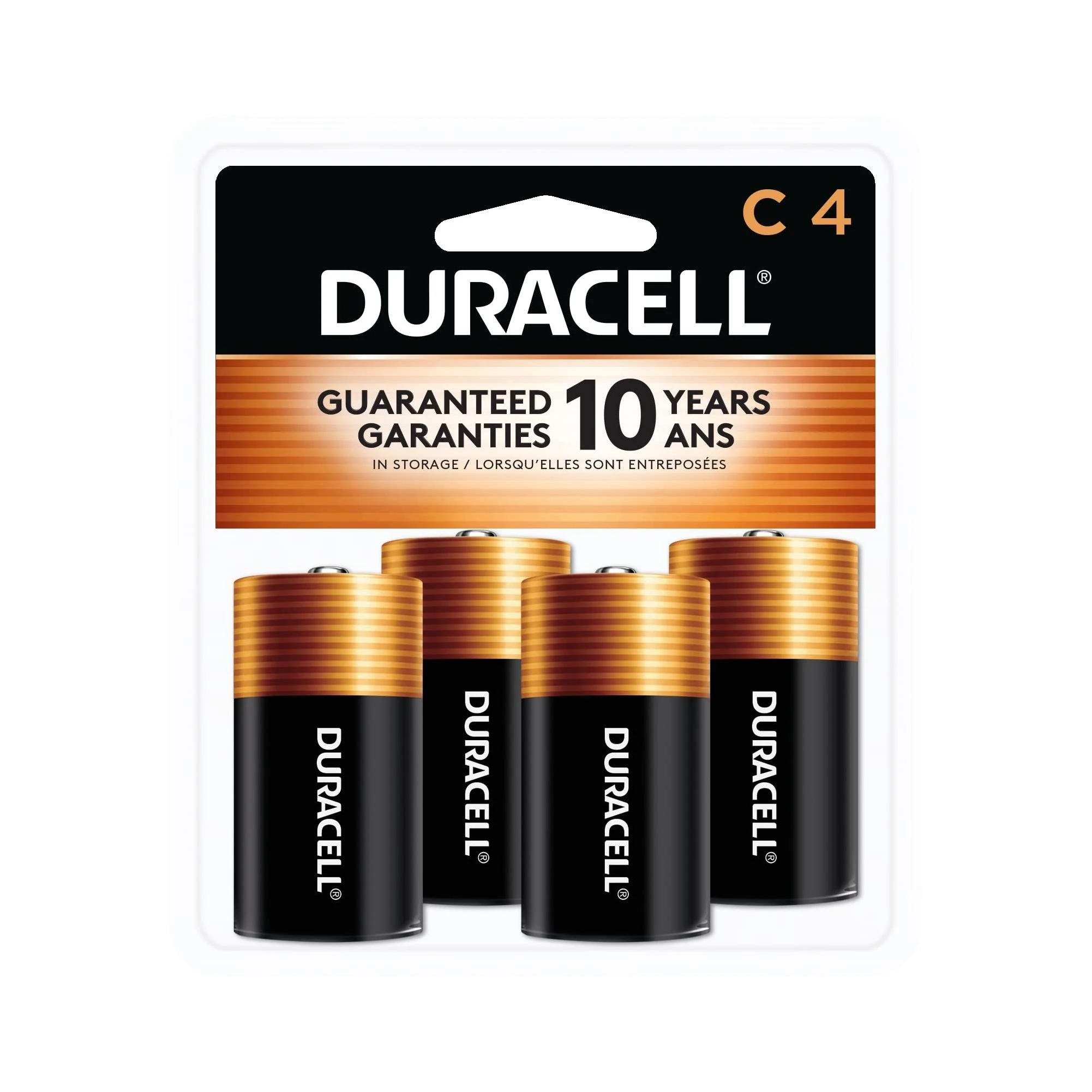 DURACELL Battery Alkaline C PK4