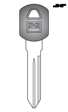 Hy-Ko Key Blank Domestic Gm Rubberhead Ez# B89p Upc Coded