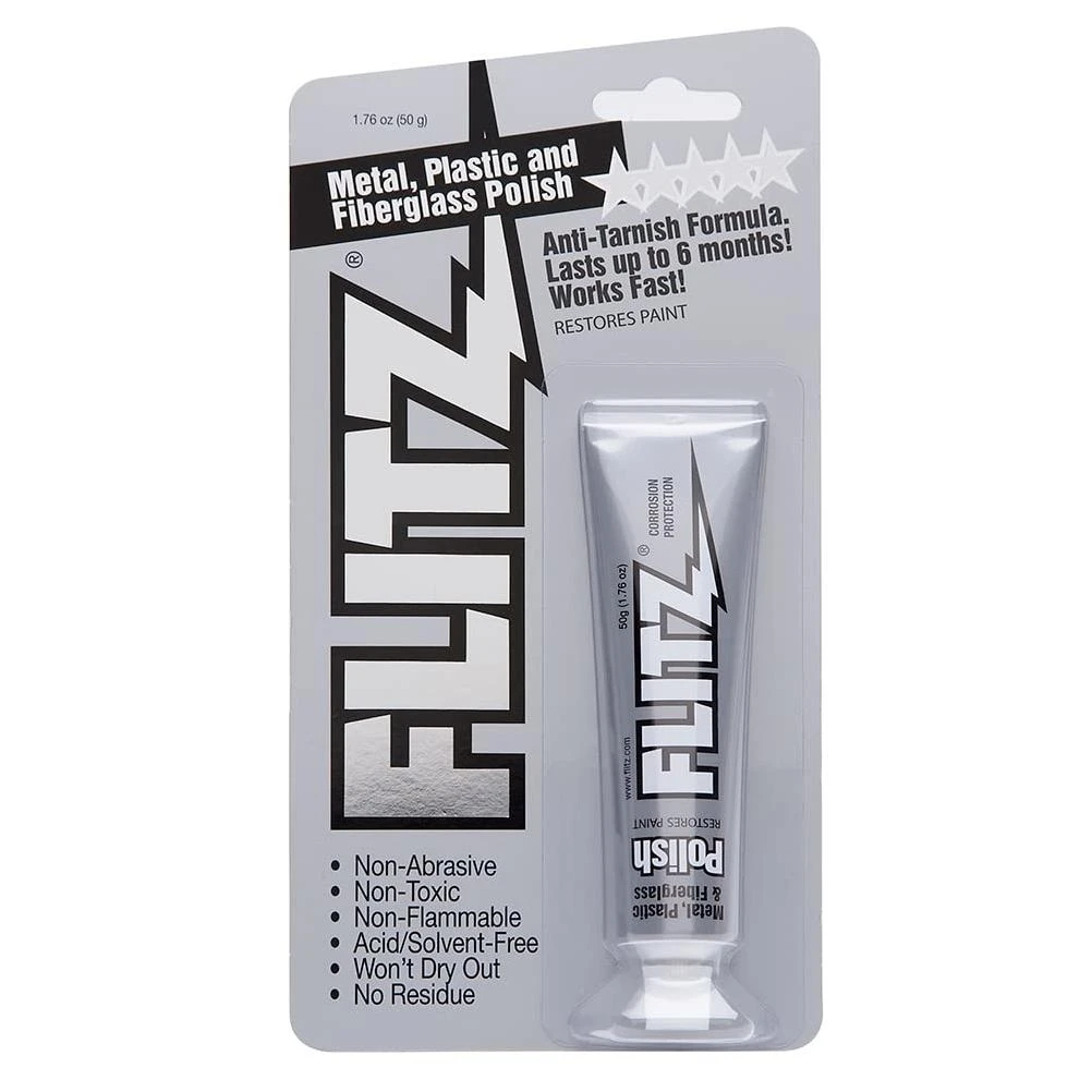 Flitz Metal Polish Tarnish Tube 50 Gram / 1.75 Oz