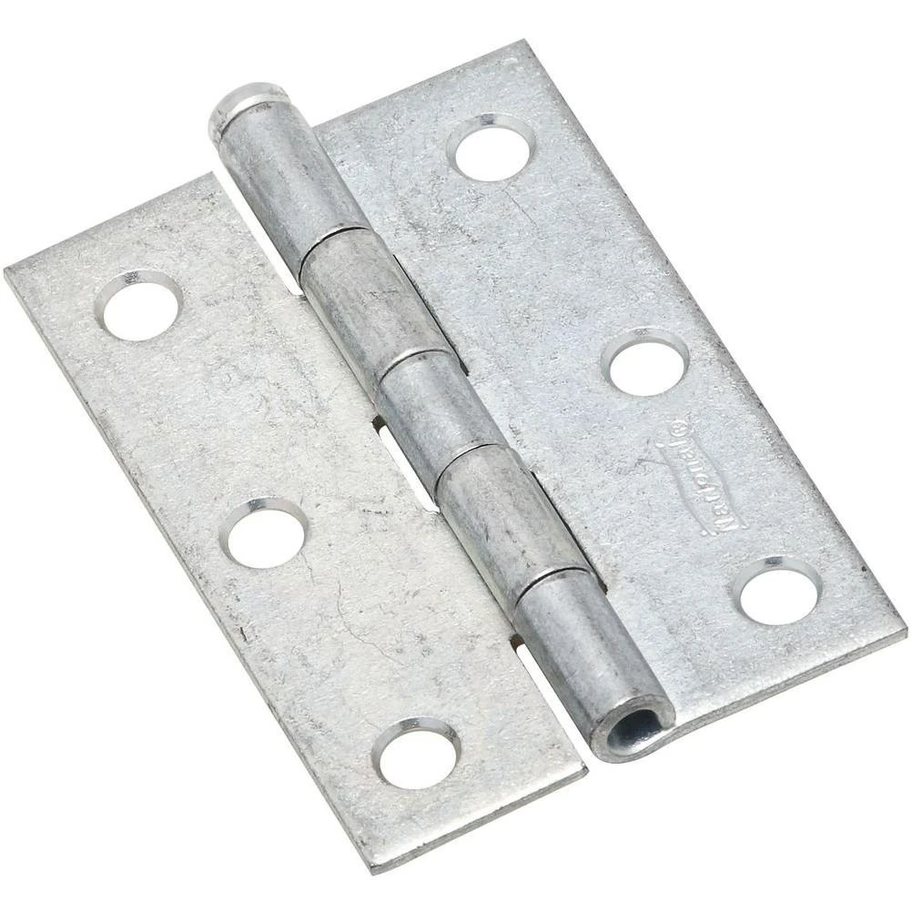 National Hardware N142-034 V508 Removable Pin Hinges in Zinc plated, 2 pack