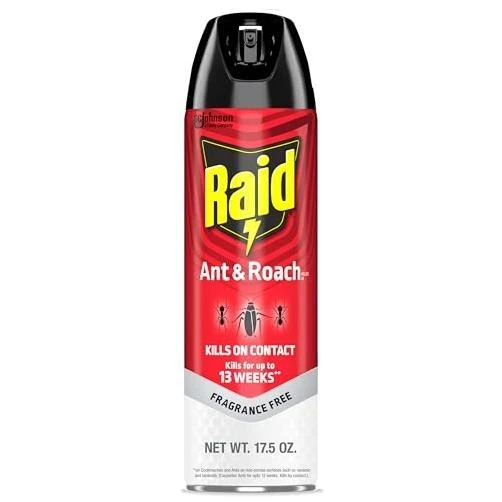 Raid Ant and Roach Killer, Fragrance Free, 17.5 OZ