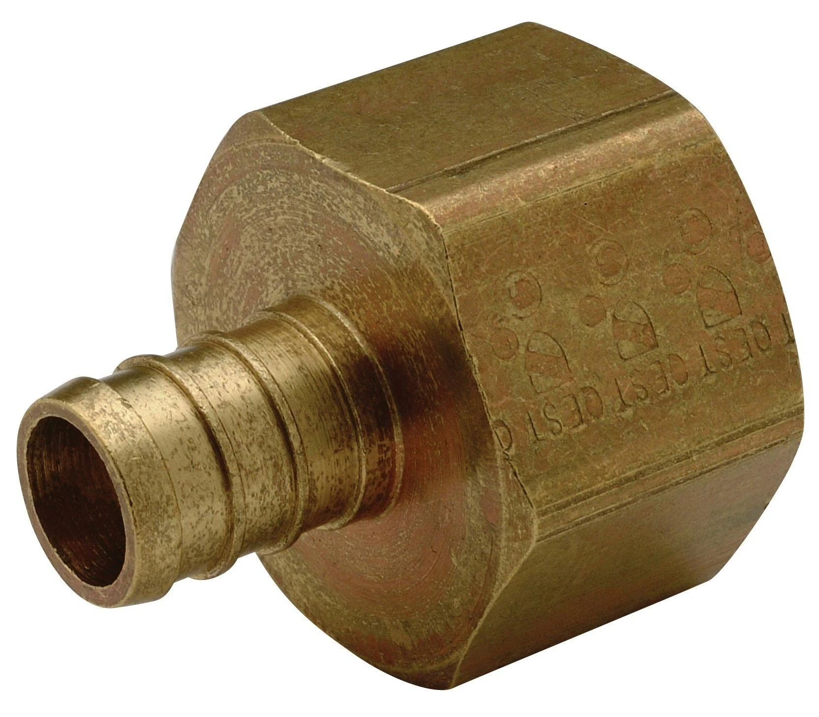 SharkBite 1/2 in. PEX x 1/2 in. Dia. FPT Brass Female Adapter