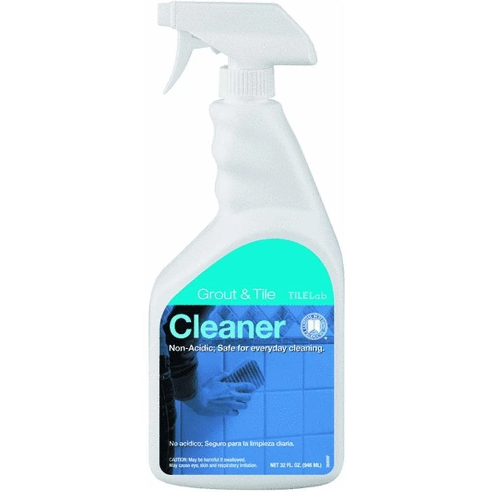 TileLab Grout and Tile Cleaner Spray Bottle, 32-Ounce