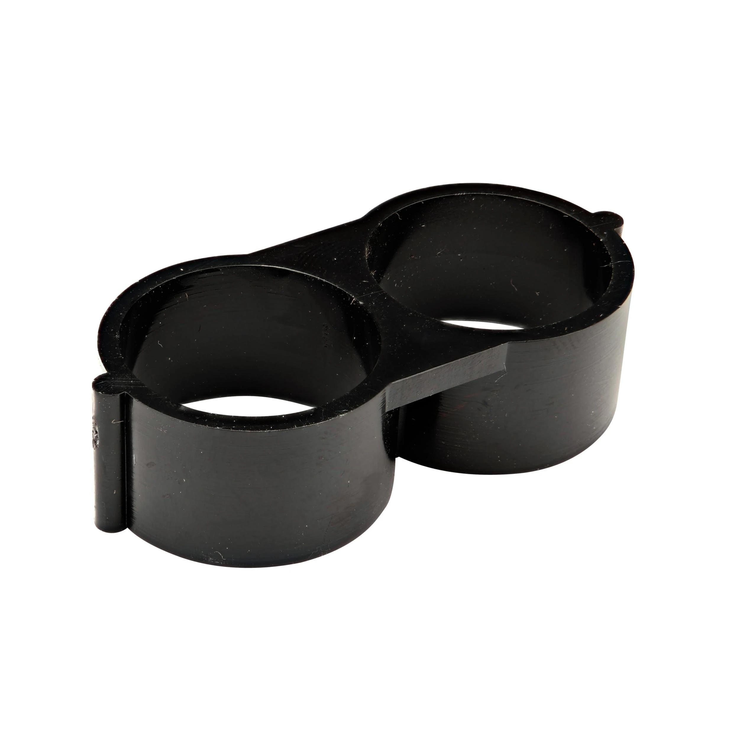 Raindrip R301CT Compression End Clamp Fitting, Fits 1/2-Inch - 5/8-Inch Tubing, in a Figure 8 Design, 5-Pack Blister Card, for Drip Irrigation Supply Tubing, Dripline, Drip Systems, Black