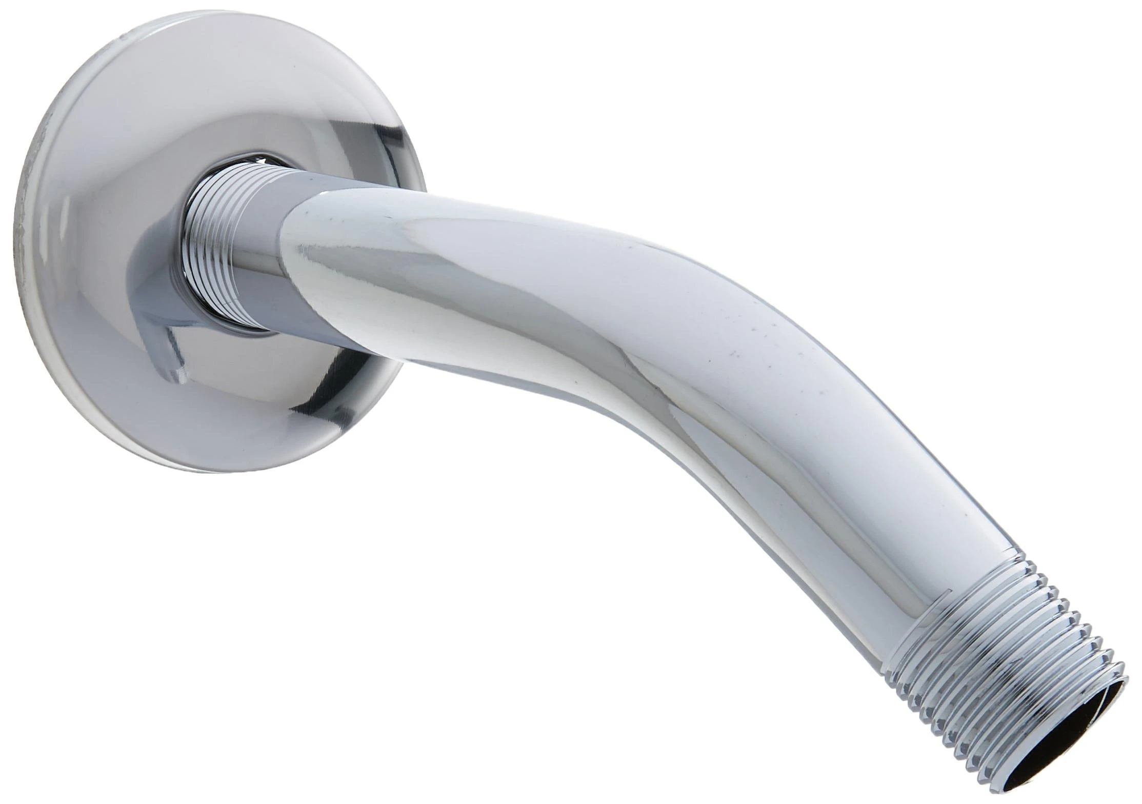DELTA FAUCET 682-754 MP 6-Inch Chrome Shower Arm/Flange