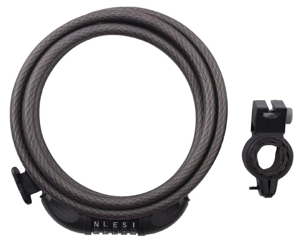 Master Lock Cable Lock, Set Your Own WORD Combination Bike Lock, 6 ft. Long, 8220D