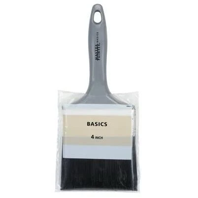 Master Painter 20140tv Basic Polyester Paint Brush W/Plastic Handle, 4"
