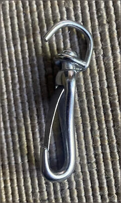 Round Swivel Spring Snap 3/8 Inch Heavy Duty Hardware