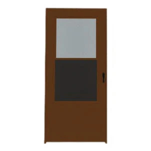 30" Brown Storm Door 298-SS