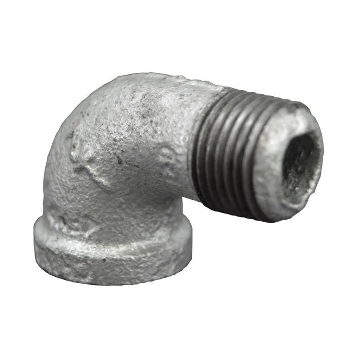 ELBOW 90D STR 1/2" GALV