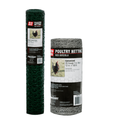 Galvanized Poultry Netting 1 Inch Mesh 24 Inches X 25 Feet For Pet And Garden Use