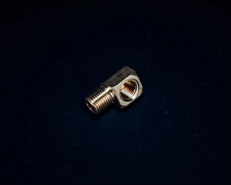 ELBOW STREET 1/4" 90D BRASS