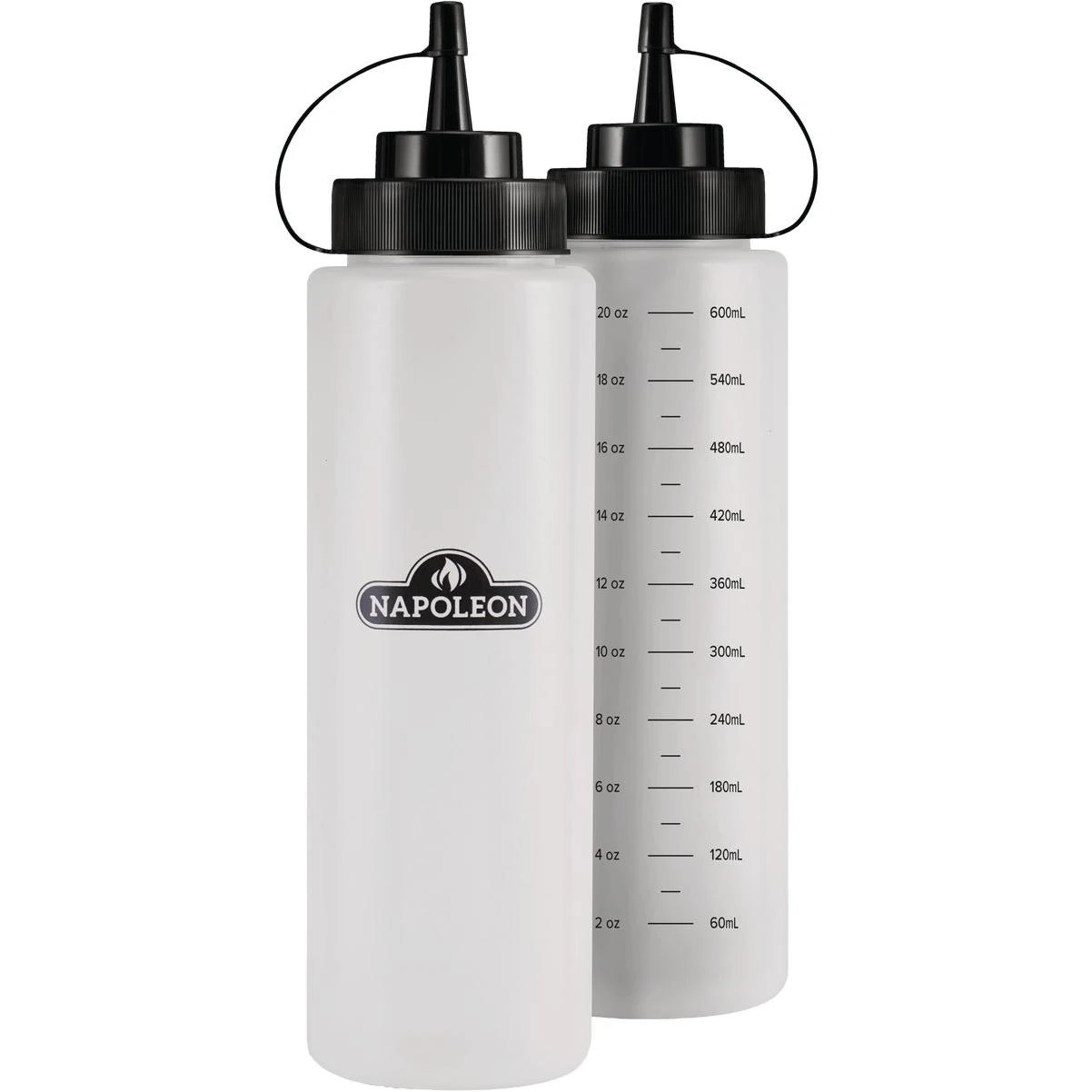 Napoleon Essential Series 600ml Dual Squeeze Bottles for Griddle Cooking