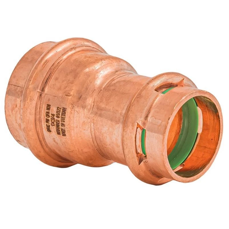Press Fit Reducer QUICKFITTING QuickFitting 1 in. Press in. Press in. Copper Reducing ...