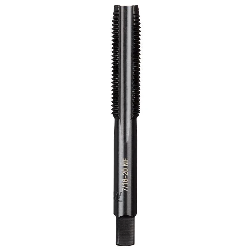 Milwaukee 7/16‑20 Fine Thread Straight‑Flute Plug Tap – HCS