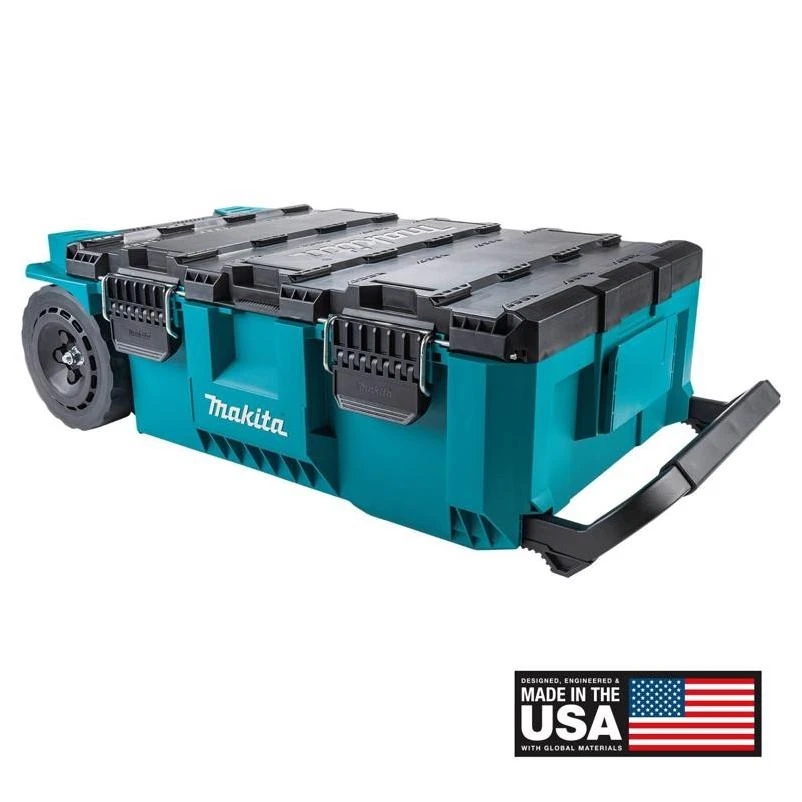Makita Maktrak 39.8‑in. Teal Rolling Tool Chest with Heavy‑Duty Wheels