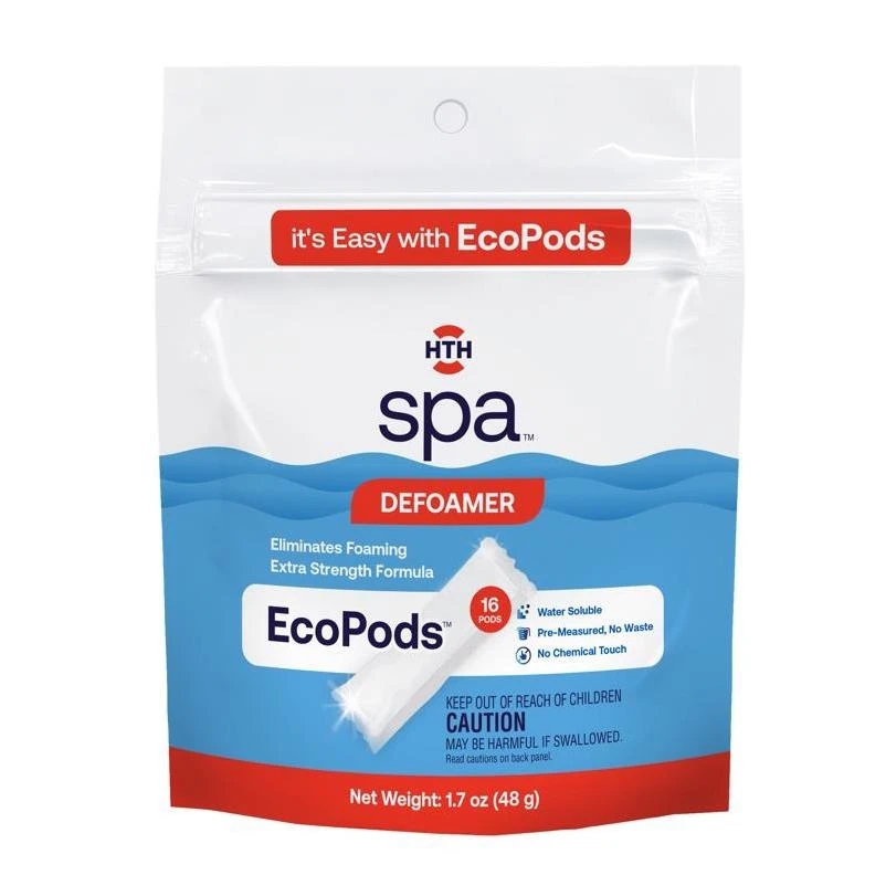 Eco‑Friendly Spa Defoamer Pods – 1 lb (HTH Spa 86111)