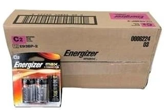 Energizer E-93BP2 MAX C Alkaline Battery - 2-Pack