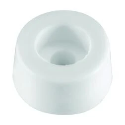 V1700 Series White Bumper Pad 1/2 Inch Plastic
