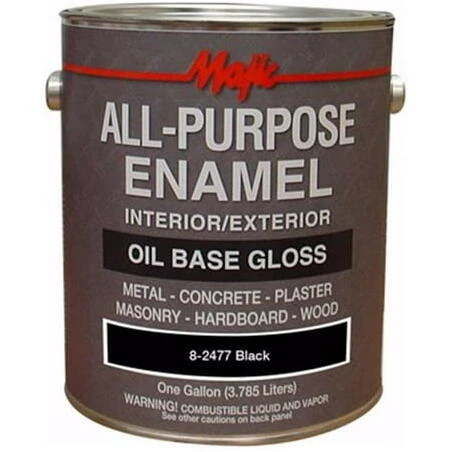 Yenkin-Majestic 8-2477-1 All Purpose Gloss Enamel  Black