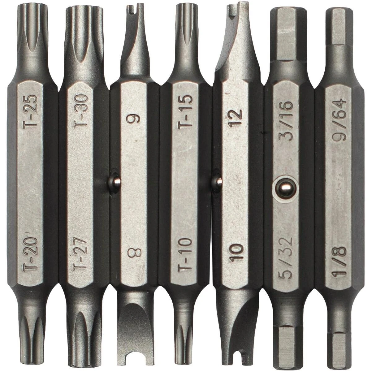 Channellock 13-in-1 Ratcheting Screwdriver School & Institution Replacement Bits (7-Piece)