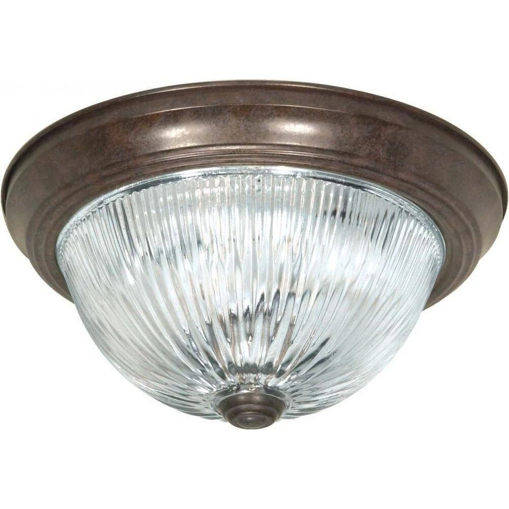 Tony 2-Light Old Bronze Flush Mount
