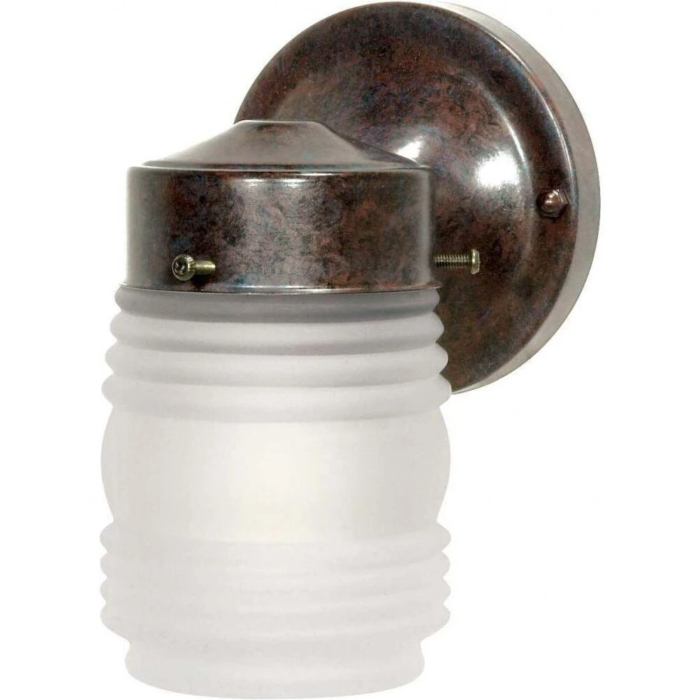 Tony 1-Light Old Bronze Outdoor Wall Mount Sconce