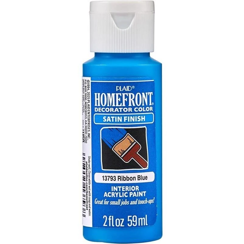 Homefront 13793 Ruby Blue Craft Acrylic Paint, 2 Oz