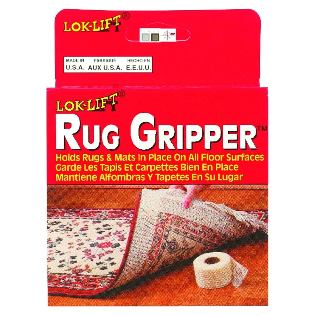Lok-Lift 2525A Rug Gripper Tape, 2.5 In. x 25 Ft.