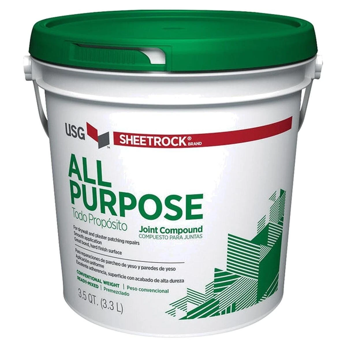 Sheetrock 385140 All-Purpose Ready-Mixed Joint Compound, 3.5 qt. Pail Sheetrock 385140 All-Purpose Ready-Mixed Joint Compound, 3.5 qt. Pail