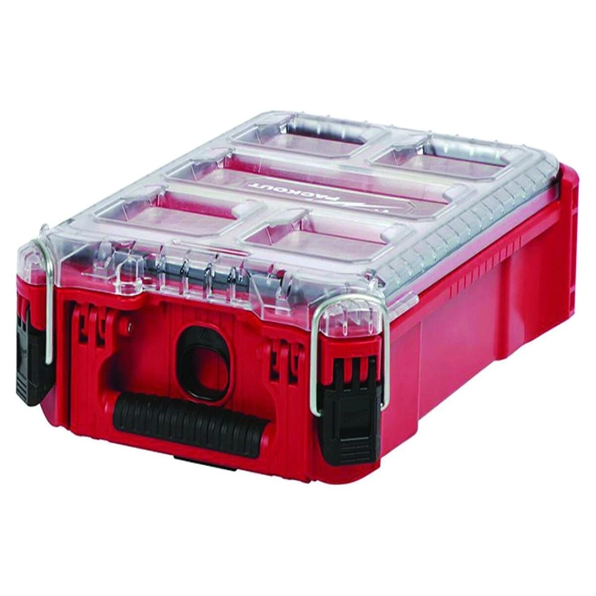 Milwaukee 48-22-8435 Packout Small Parts Organizer, 5-Compartment, Red