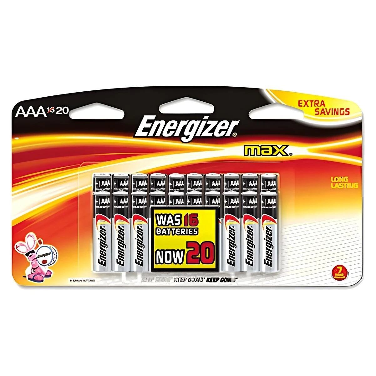 Batteries, AAA, 20/PK