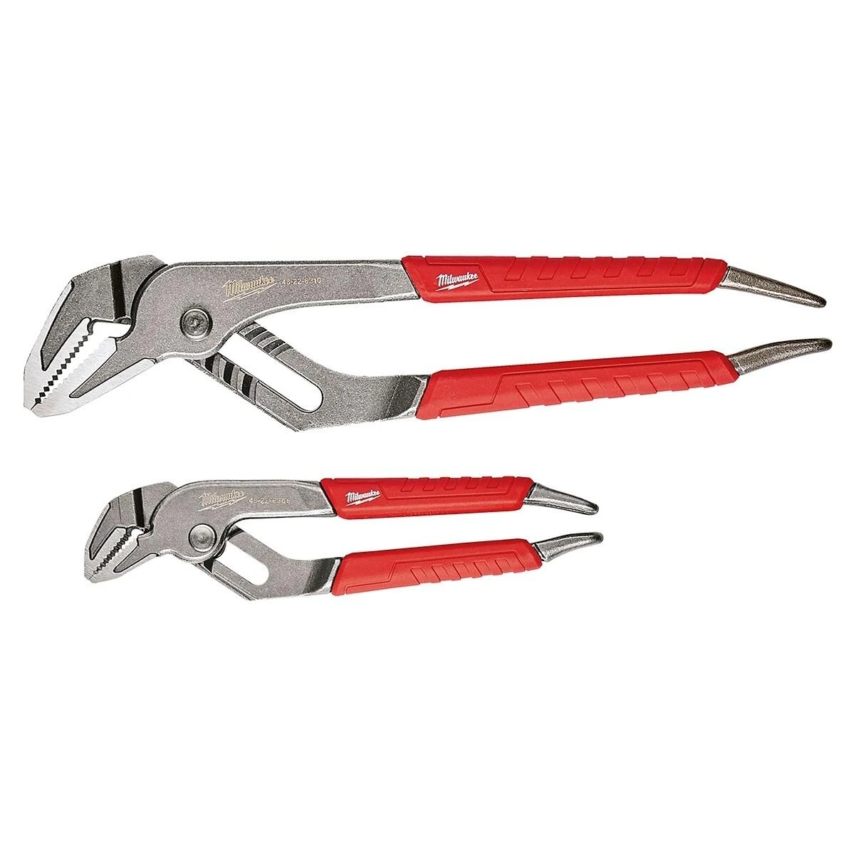 Milwaukee 48-22-6330 Comfort Grip Straight Jaw Pliers Set, 6 In. & 10 In.
