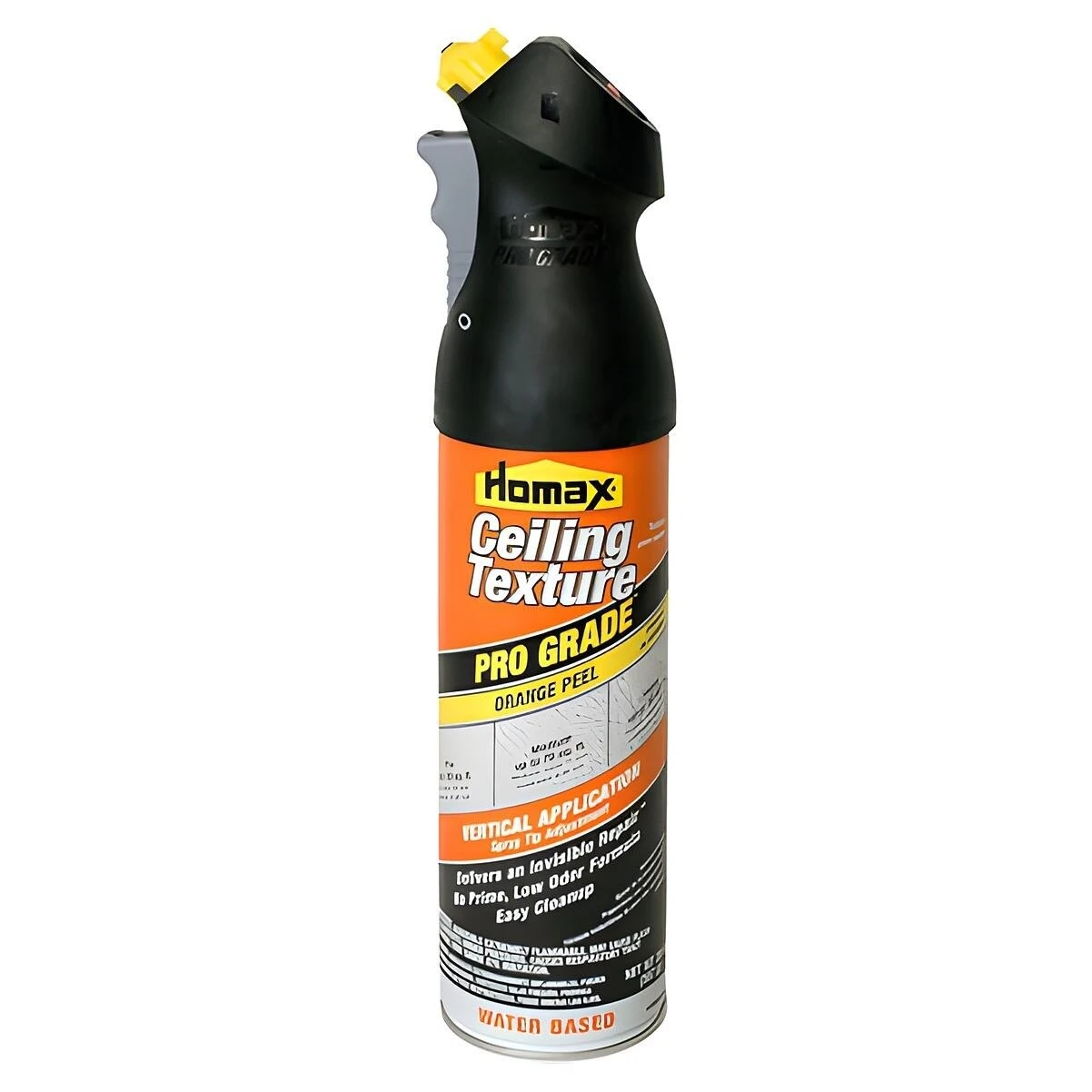 Homax 4692 Pro Grade Flat White Orange Peel Ceiling Texture Spray, 20 Oz
