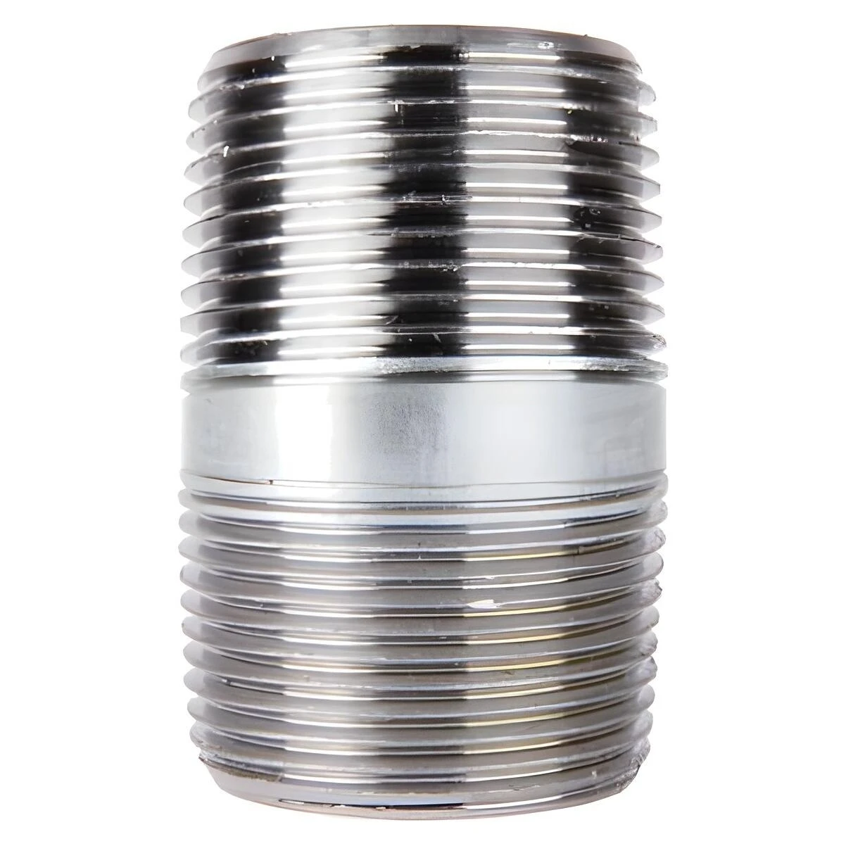 Stz Industries Galvanized Pipe Nipple, 1 x 2 In.