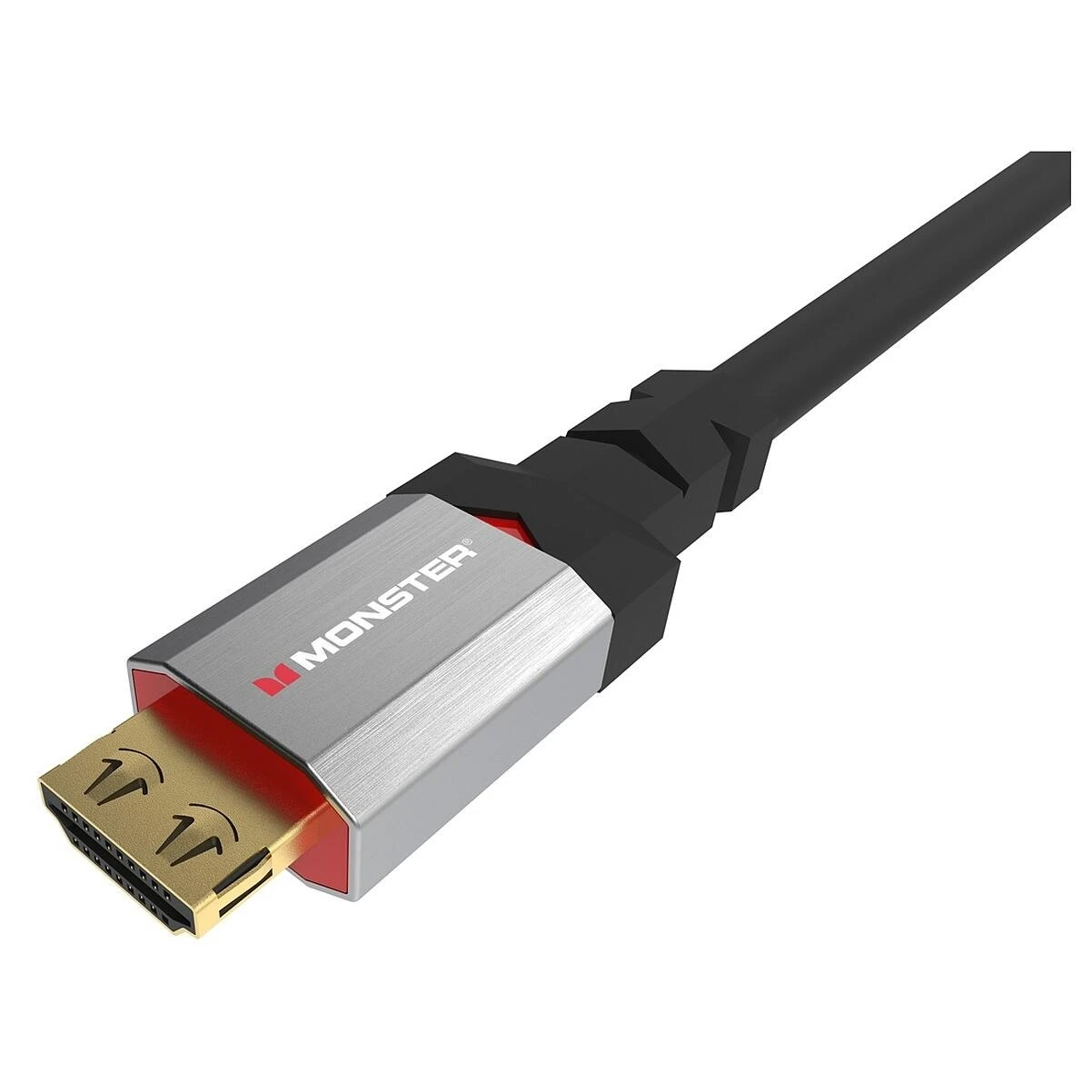 Monster JHIU0122 HDMI Cable With Ethernet, 4K Ultra HD, 3 Ft.