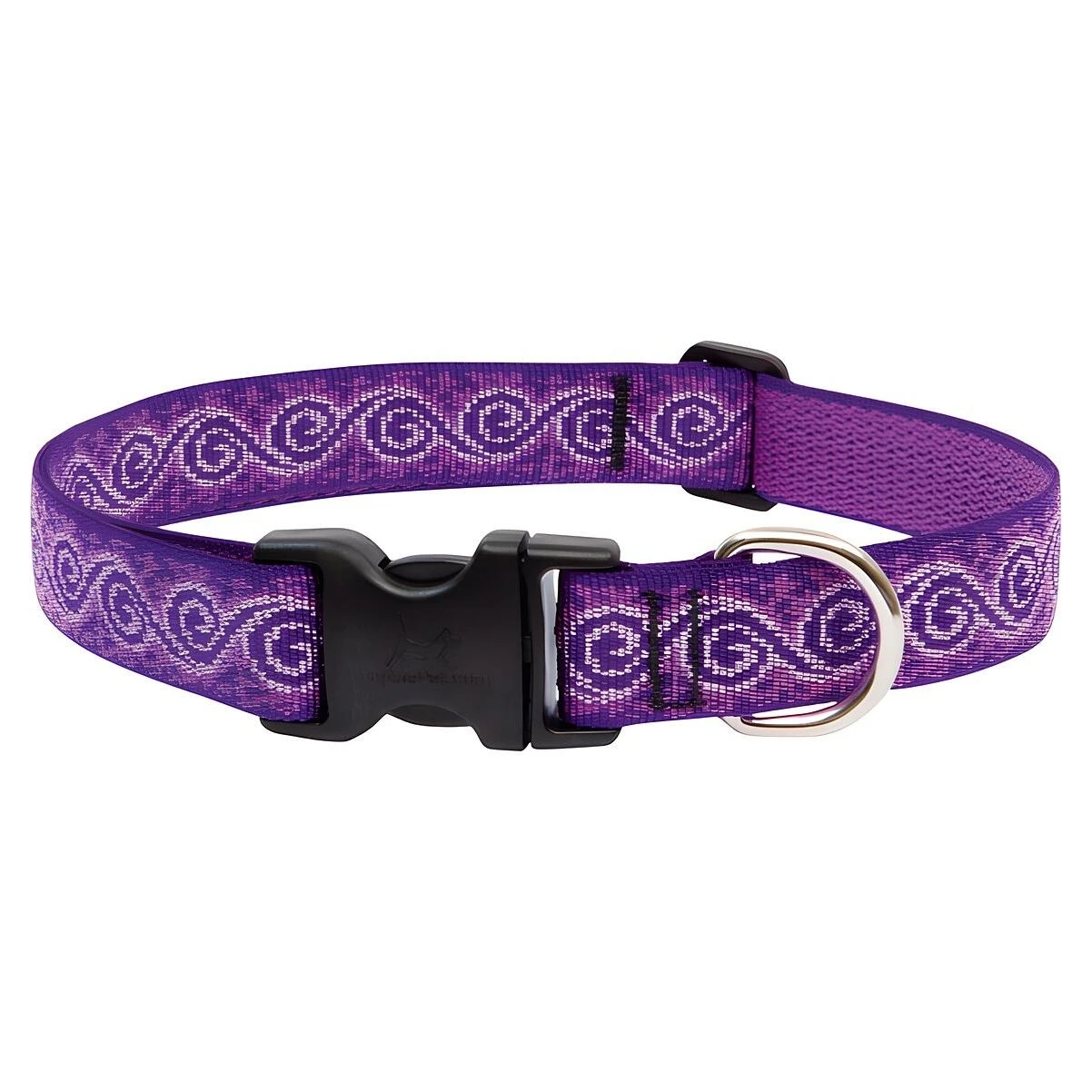 Lupinepet 96952 Adjustable Dog Collar, Nylon, Jelly Roll, 1 x 12-20 In. Lupinepet 96952 Adjustable Dog Collar, Nylon, Jelly Roll, 1 x 12-20 In.
