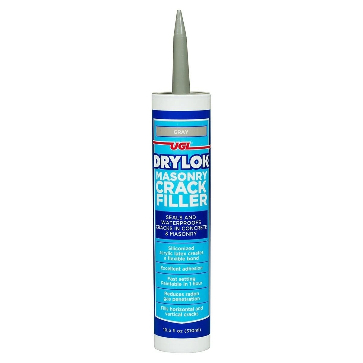 UGL 30507 Drylok Masonry Crack Filler, Gray, 10.5 oz. UGL 30507 Drylok Masonry Crack Filler, Gray, 10.5 oz.