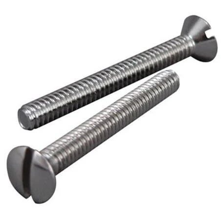 Polished Chrome Face Plate Screws – Premium Finish Hardware