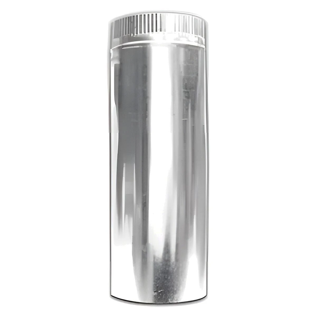 Lambro Aluminum HVAC Snap Lock Pipe, 4 In. x 2 Ft.