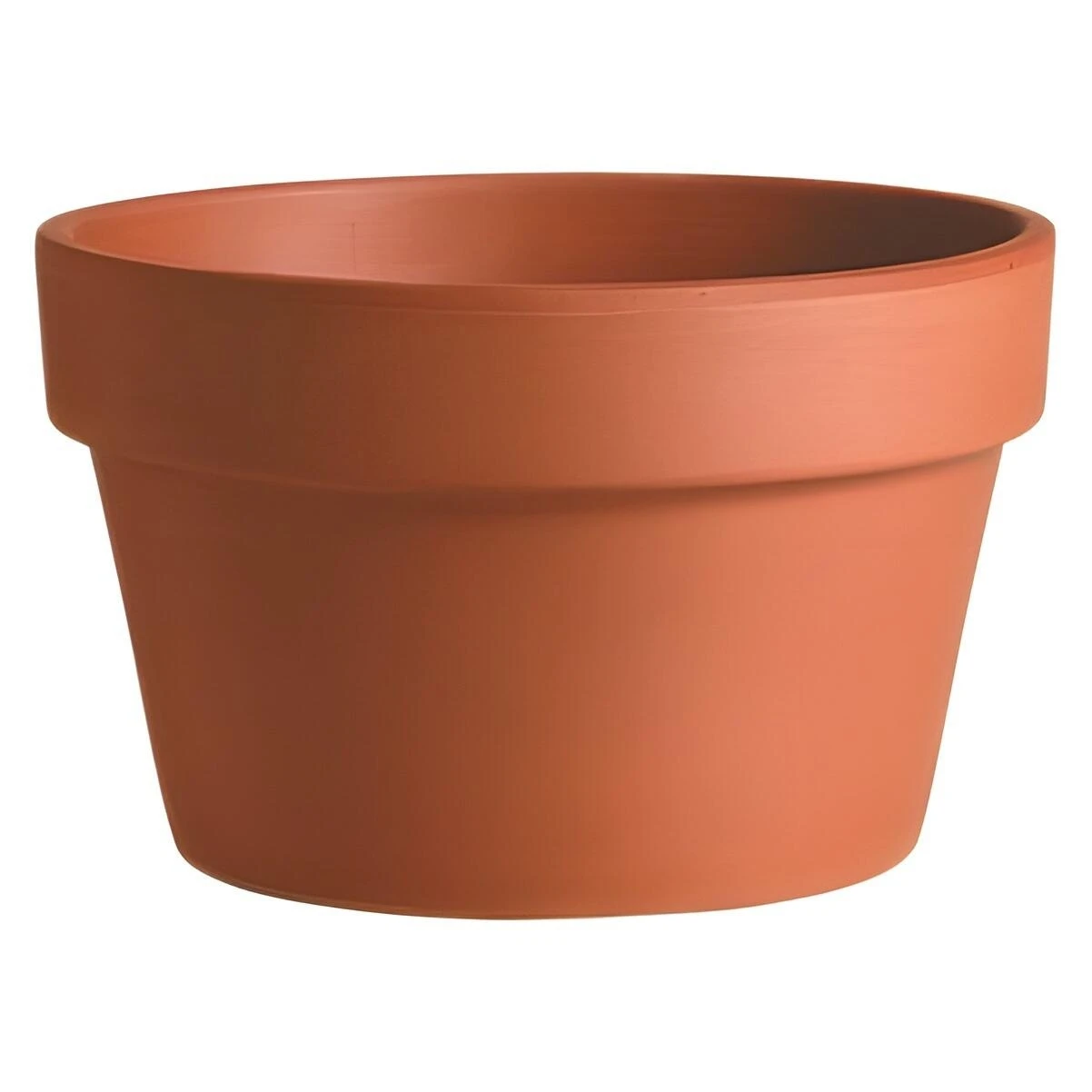 Border Concepts Round Terra Cotta Italian Azalea Pot, 12 Inch