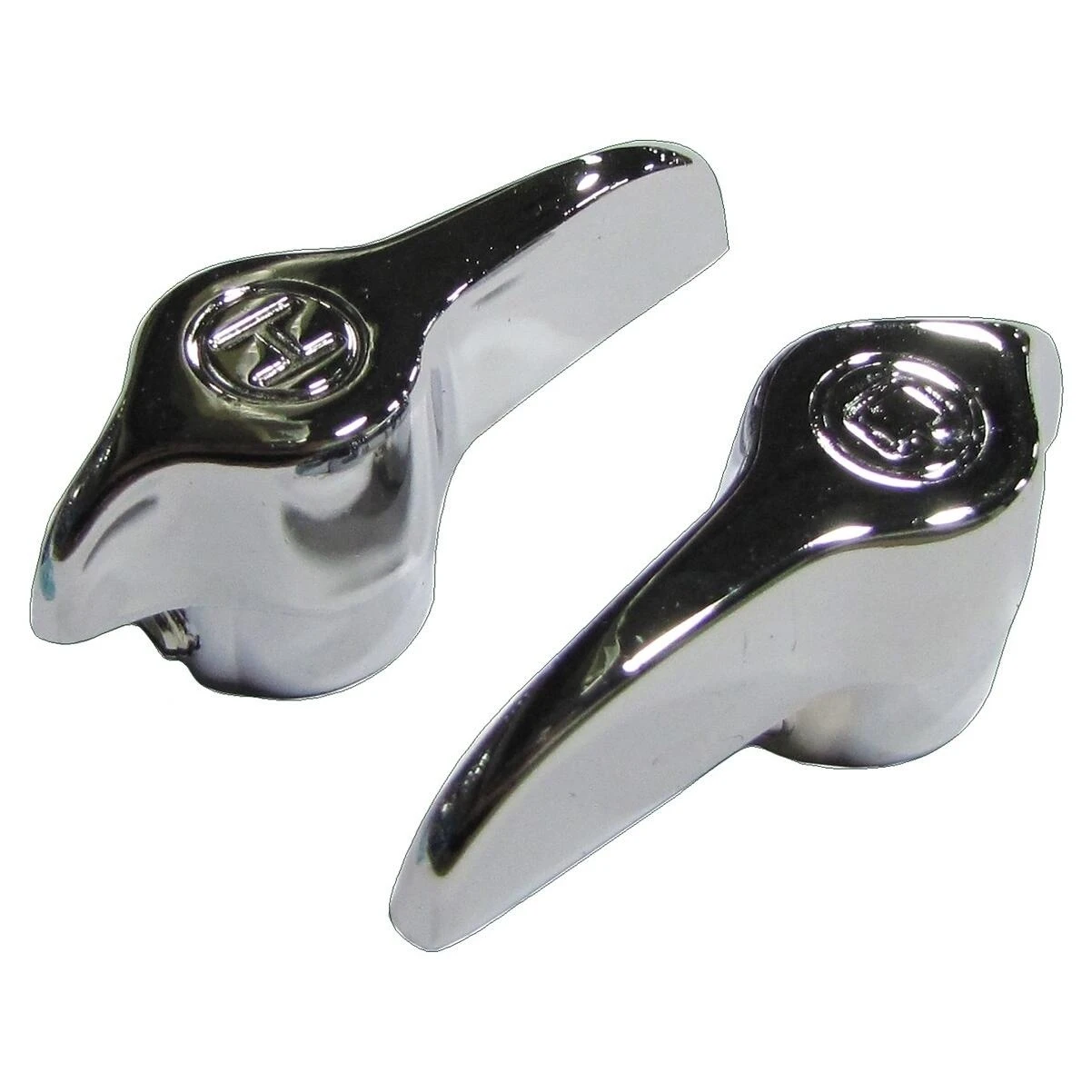 Plumb Pak PP805-111 V-Grip Faucet Handle, Chrome