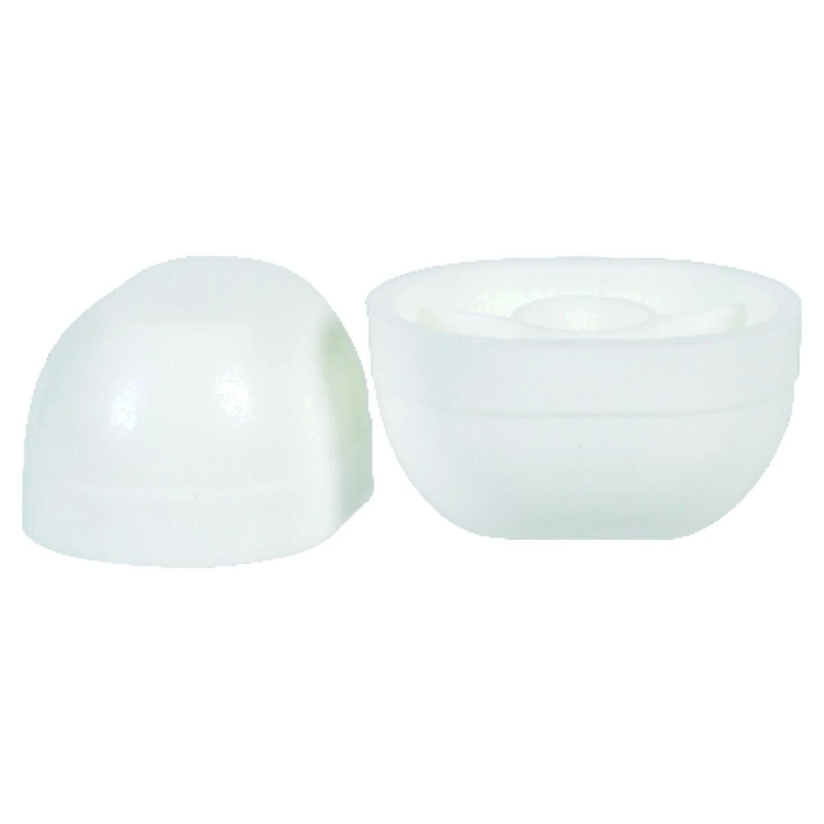 Plumb Pak PP835-31 Toilet Bolt Caps, White Plastic, Universal Fit