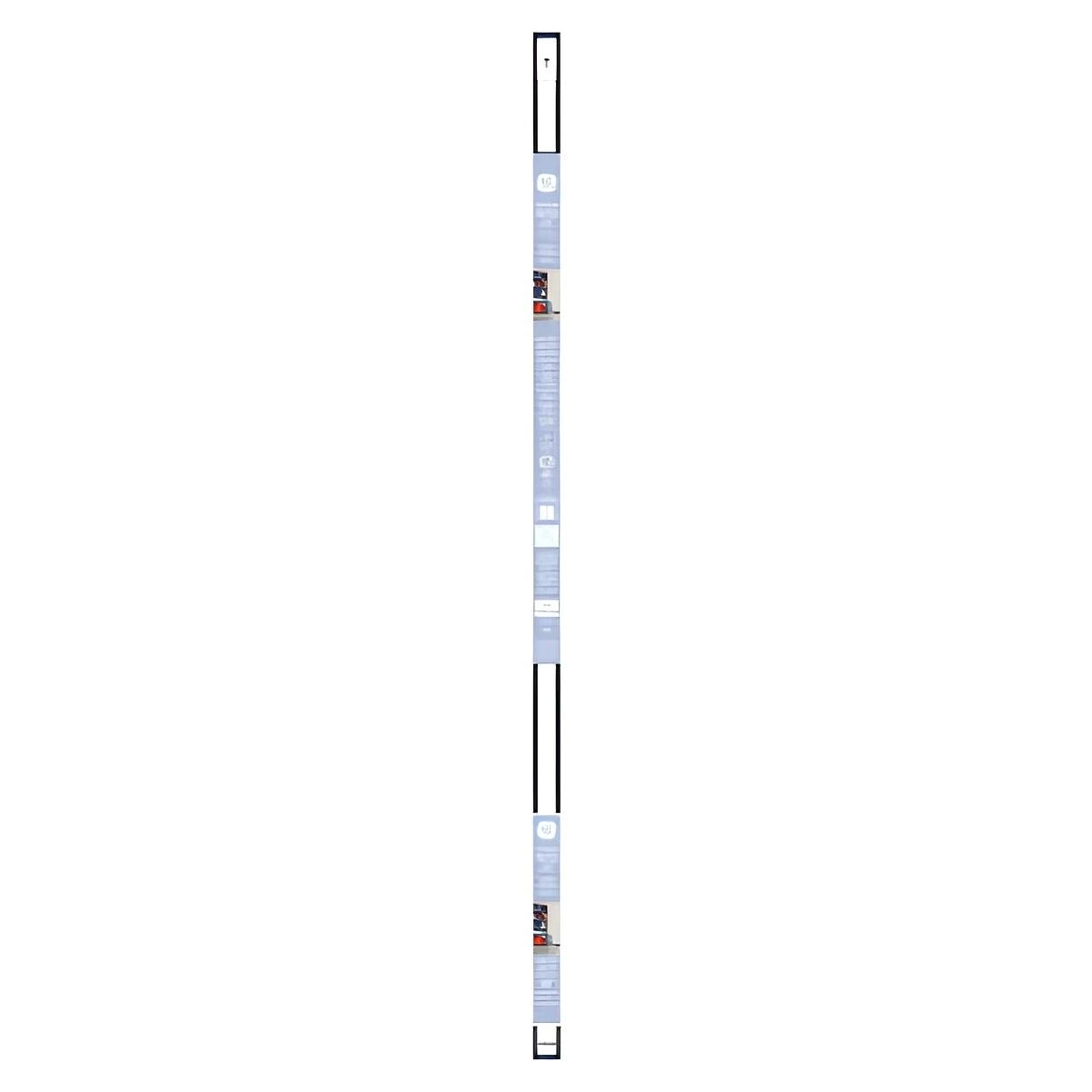 GE Industrial Solutions 37205 LED Bulb, Linear, T8 Lamp, G13 Lamp Base, Frosted, Cool White Light, 4000 K Color Temp