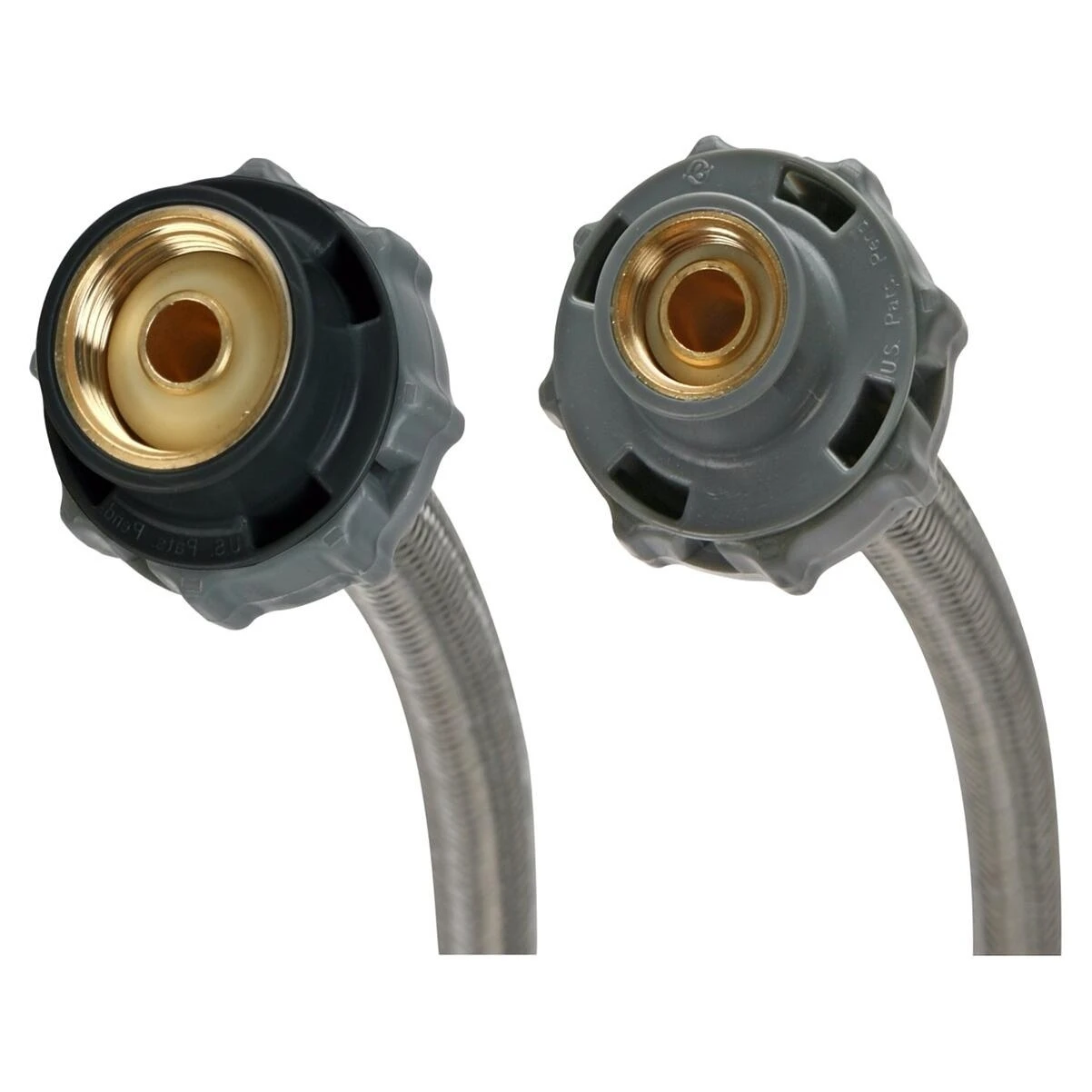 Fluidmaster B1F20CS Click Seal Faucet Supply Line Connector, 3/8 x 1/2 x 20-In.