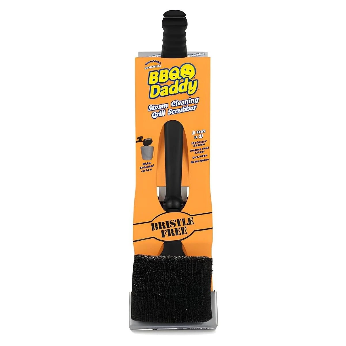Mr. Bar-B-Q 60400SDZ Bristle-Free Steam Clean BBQ Brush, Stainless Steel Mr. Bar-B-Q 60400SDZ Bristle-Free Steam Clean BBQ Brush, Stainless Steel